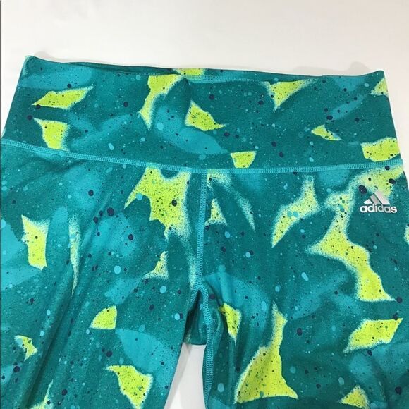 Adidas Studio Crop Leggings Size Large - Picture 7 of 10